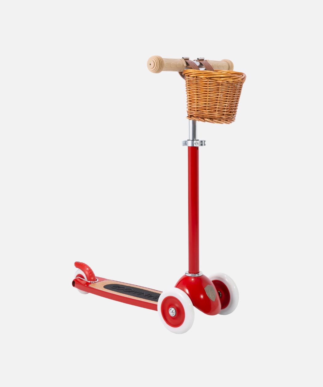 red banwood scooter