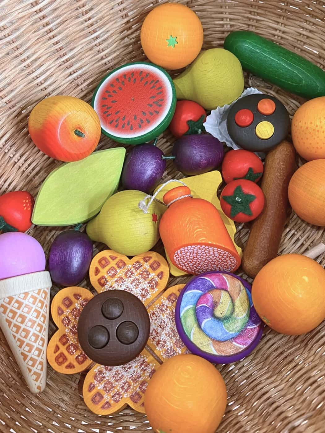 Wooden Assorted Play Fruit