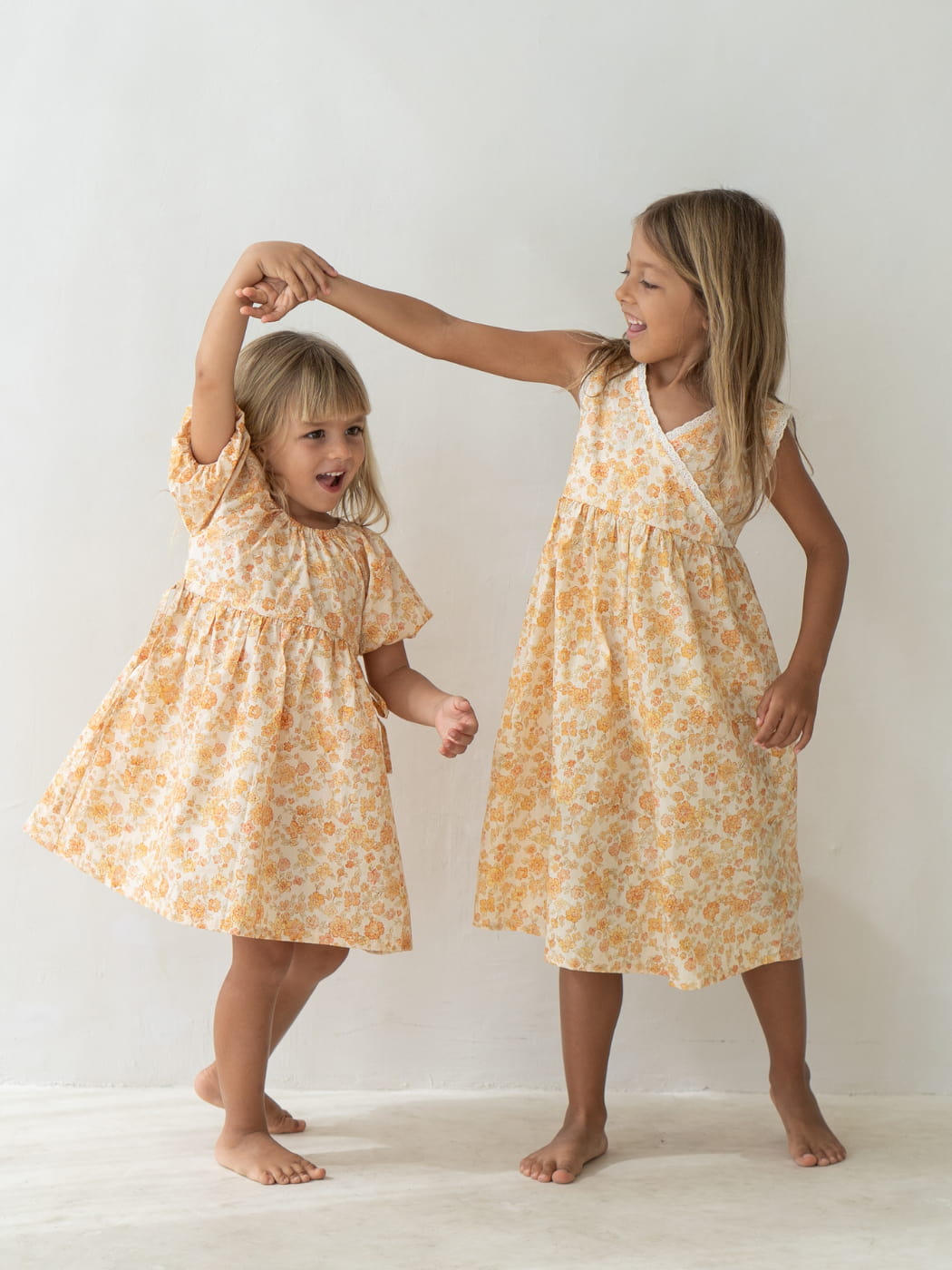 Florence Dress - Buttercup Print