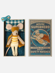 Superhero Mouse in Matchbox