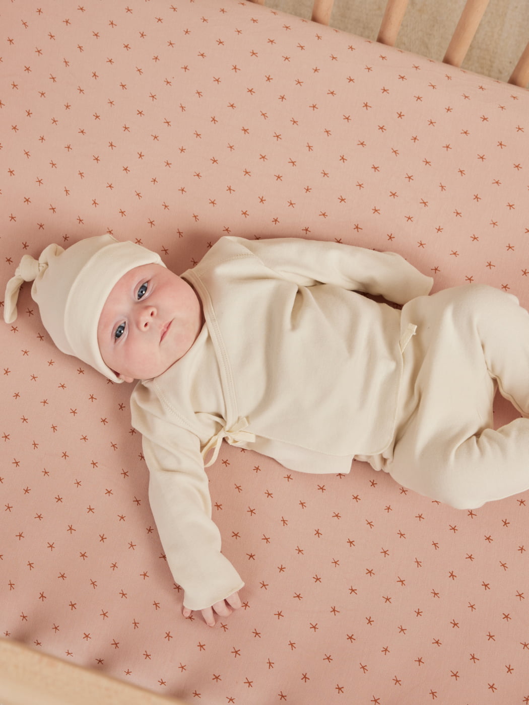 Wrap Top + Pant Set - Ivory