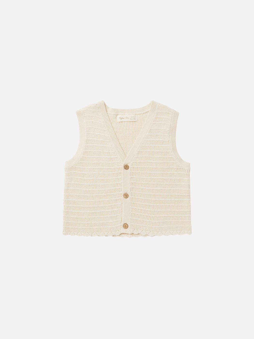 Knit Vest - Natural