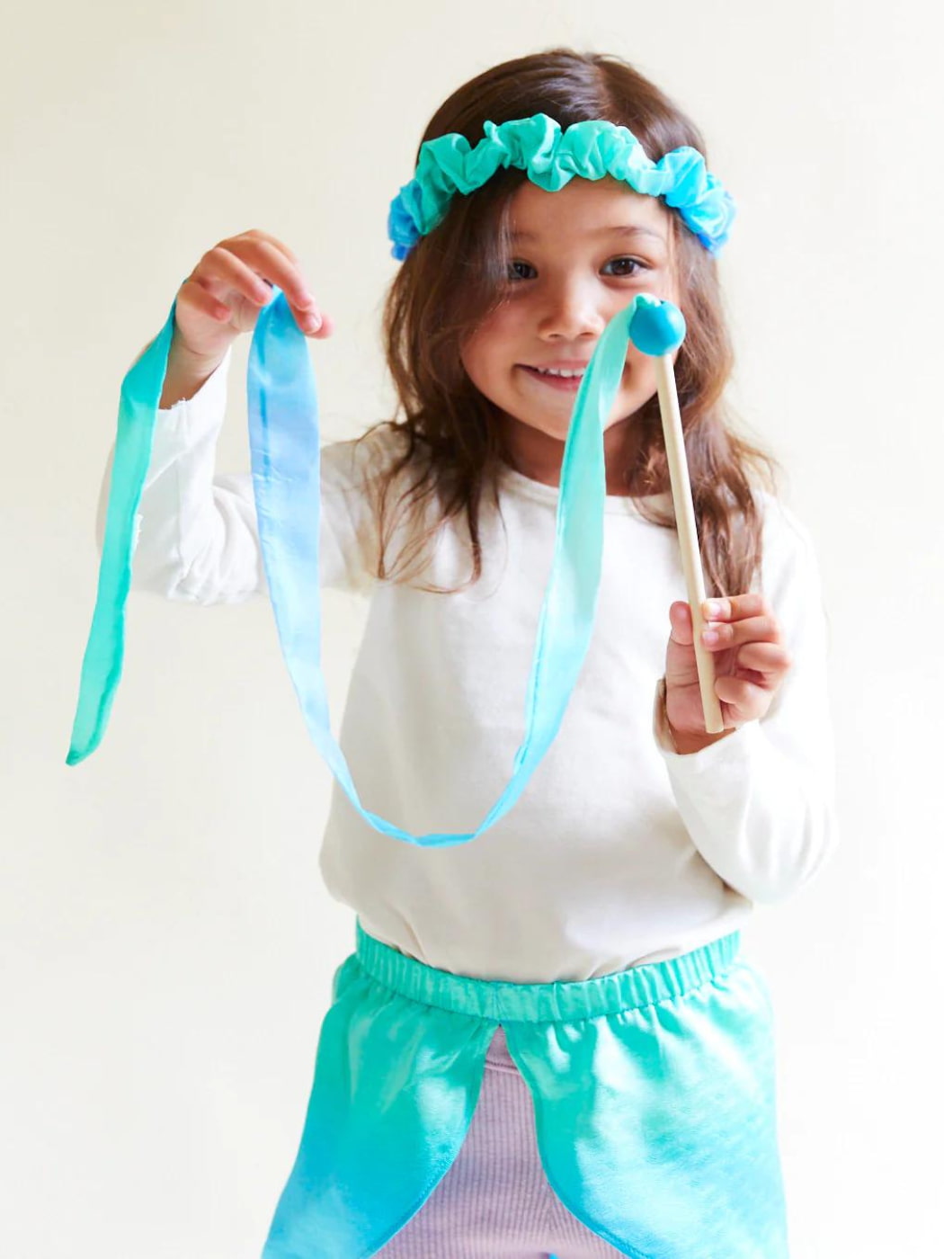 Mini Silk Streamer - Sea