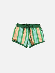 Stripe Swim Shorts - Green