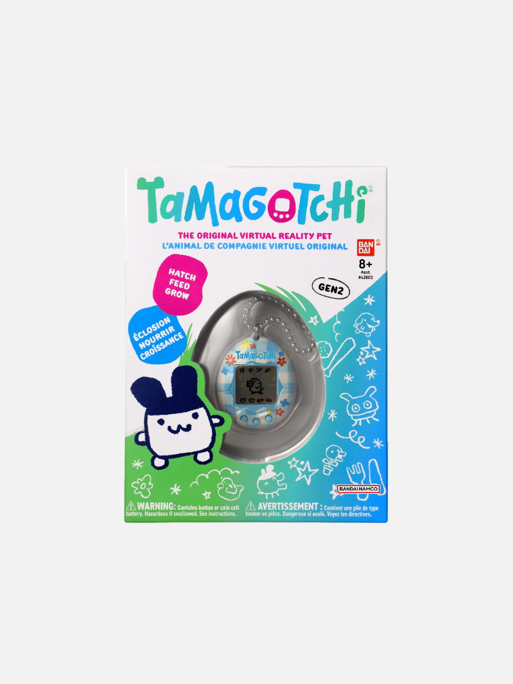 Original Tamagotchi - Flower Gingham