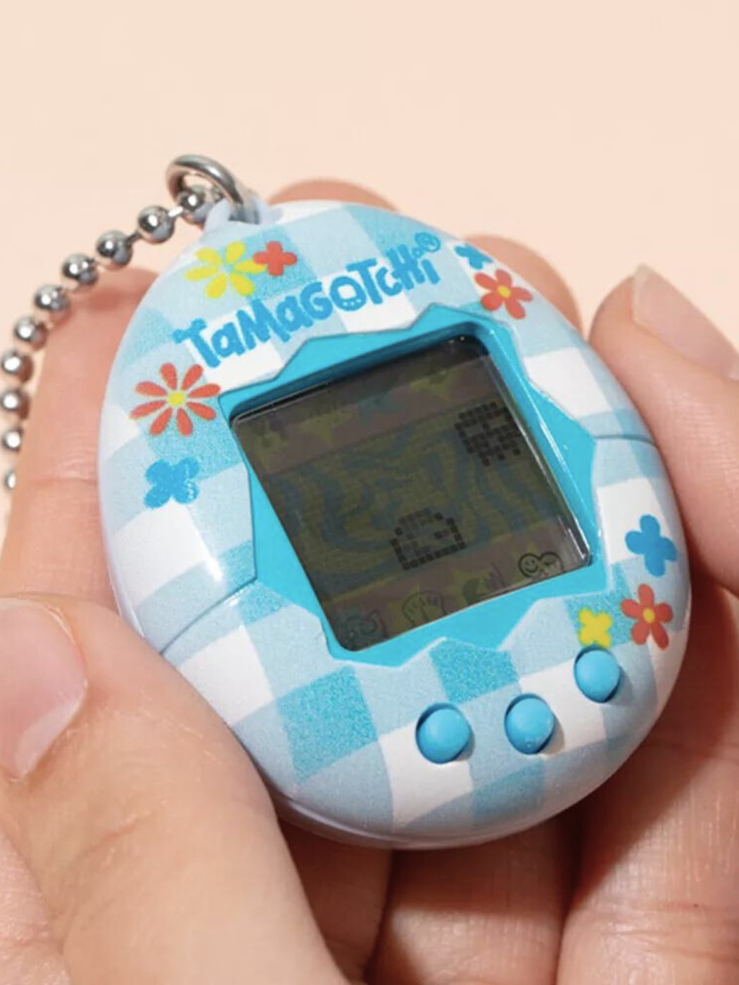 Original Tamagotchi - Flower Gingham