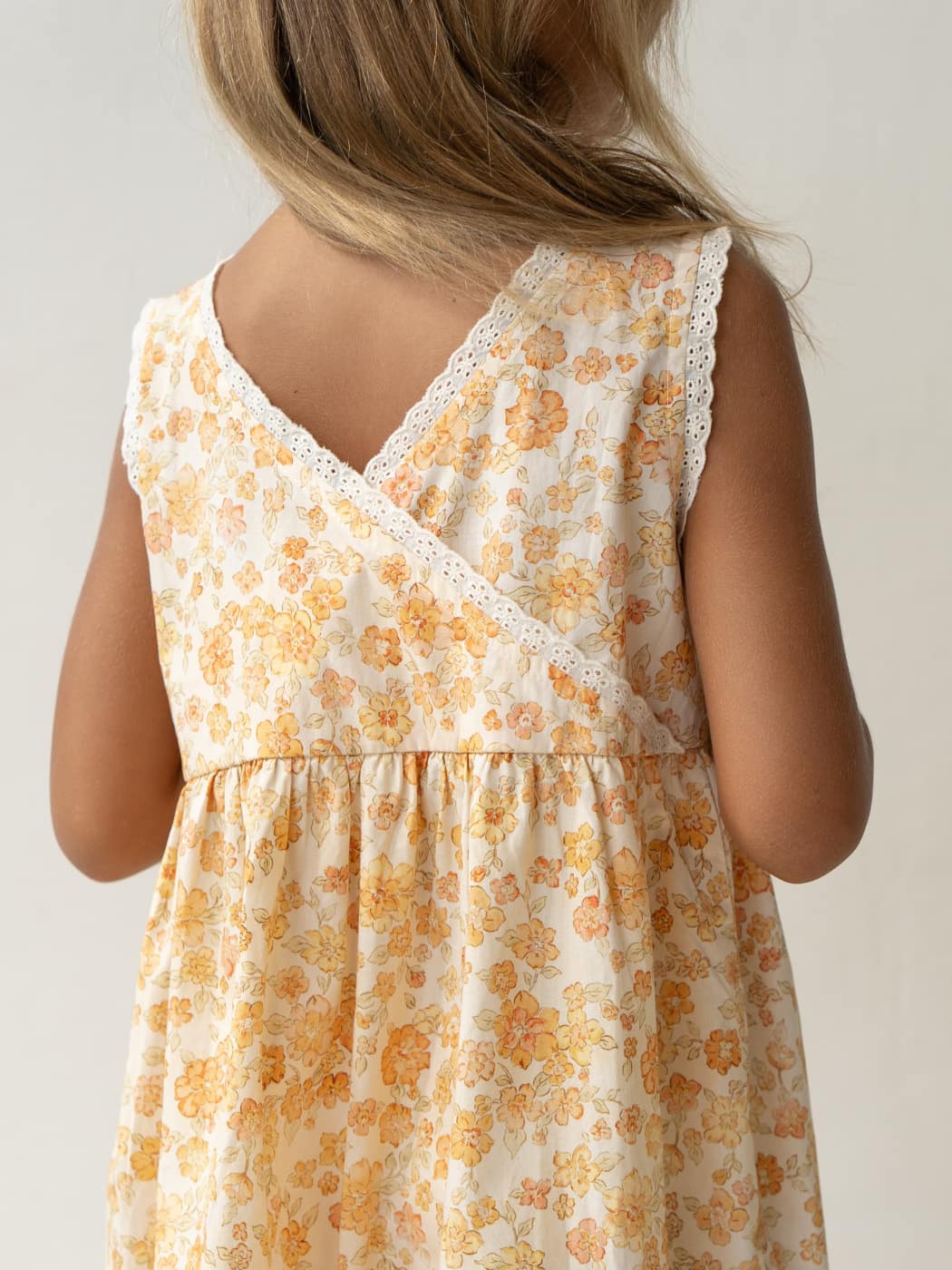 Eden Dress - Buttercup Print